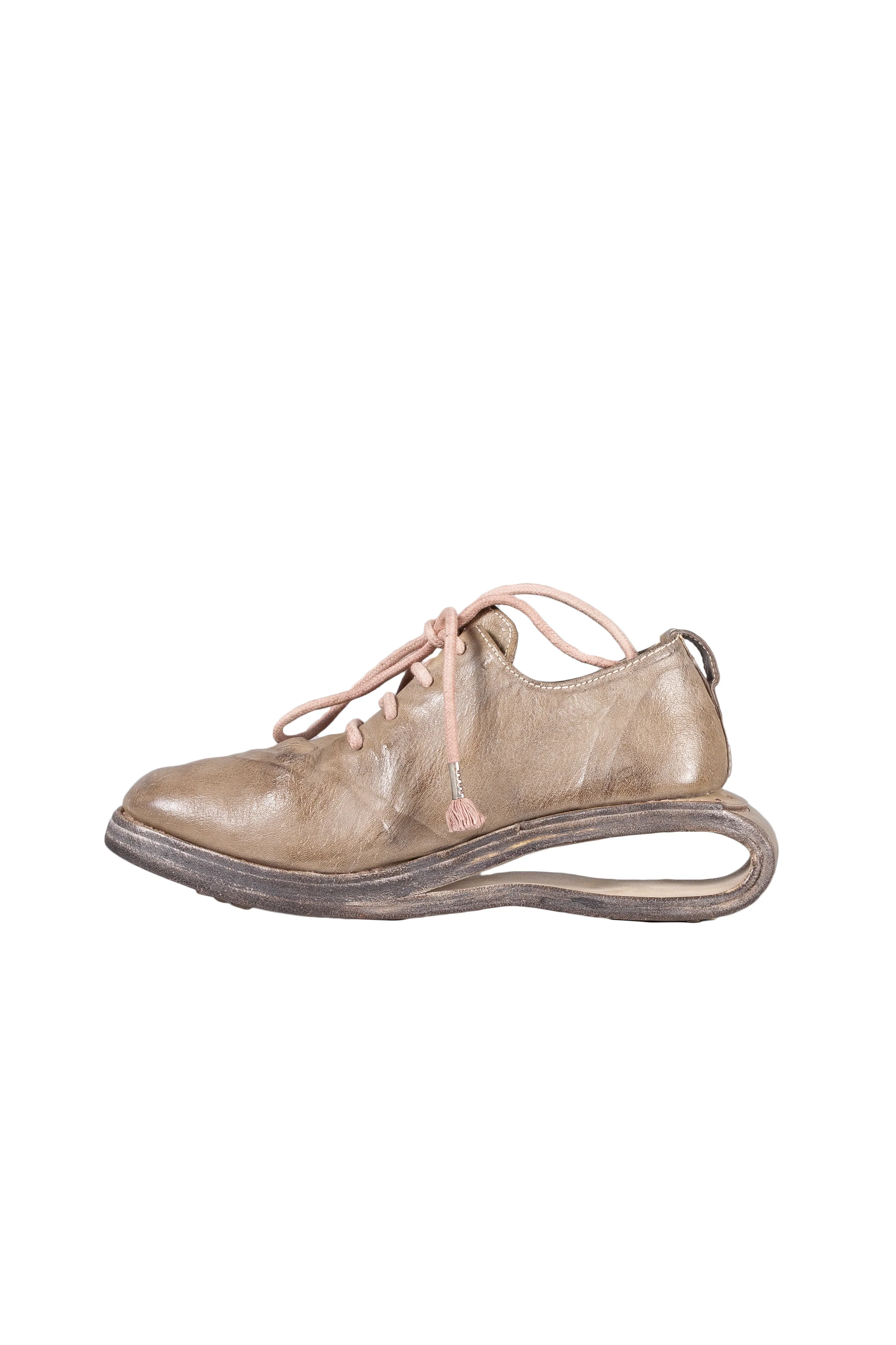 Object Dyed Lined U-Sole Officer Derby - Image 4