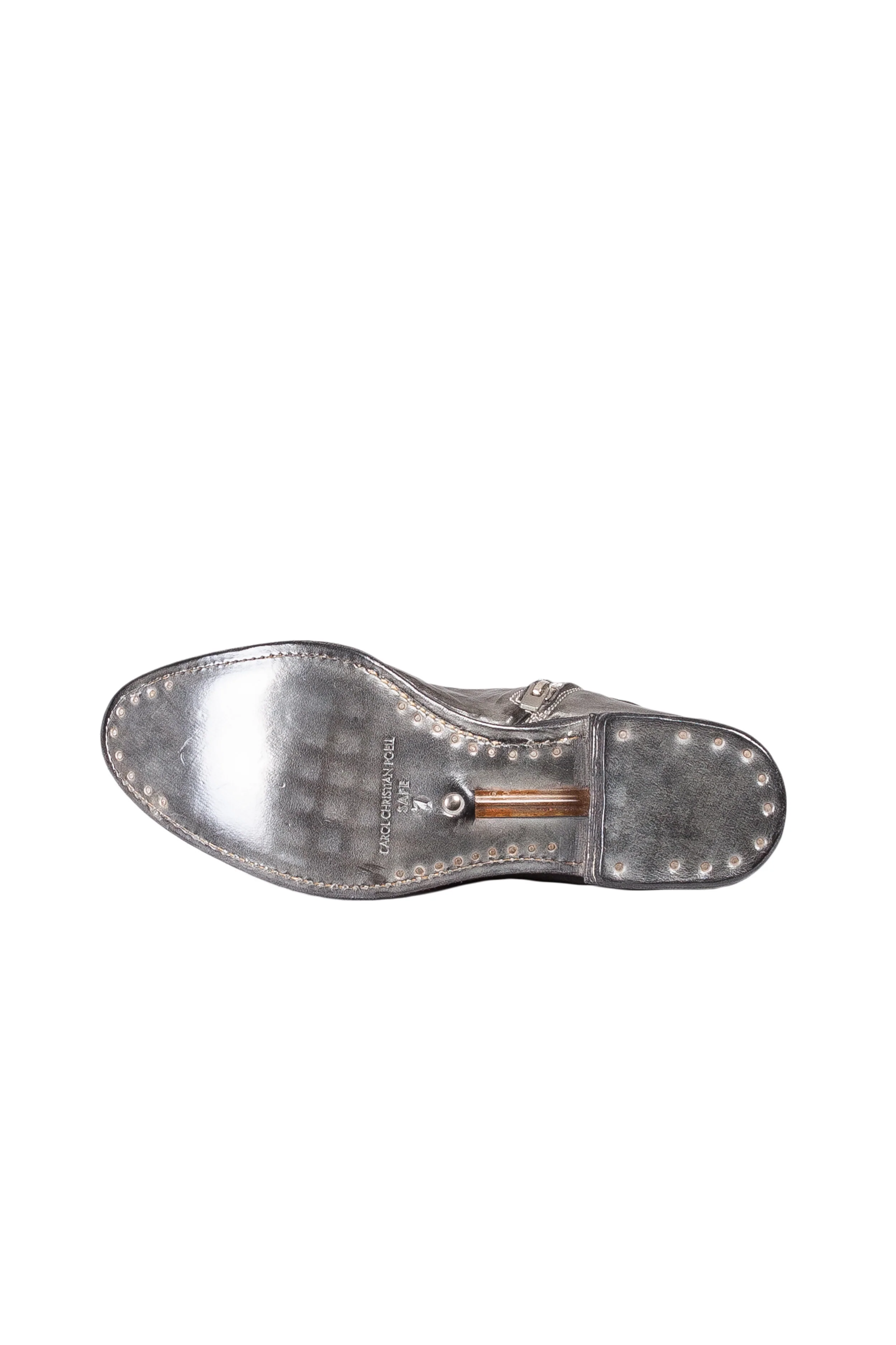 Object Dyed Lined Diagonal Zip Goodyear Boot - Image 5