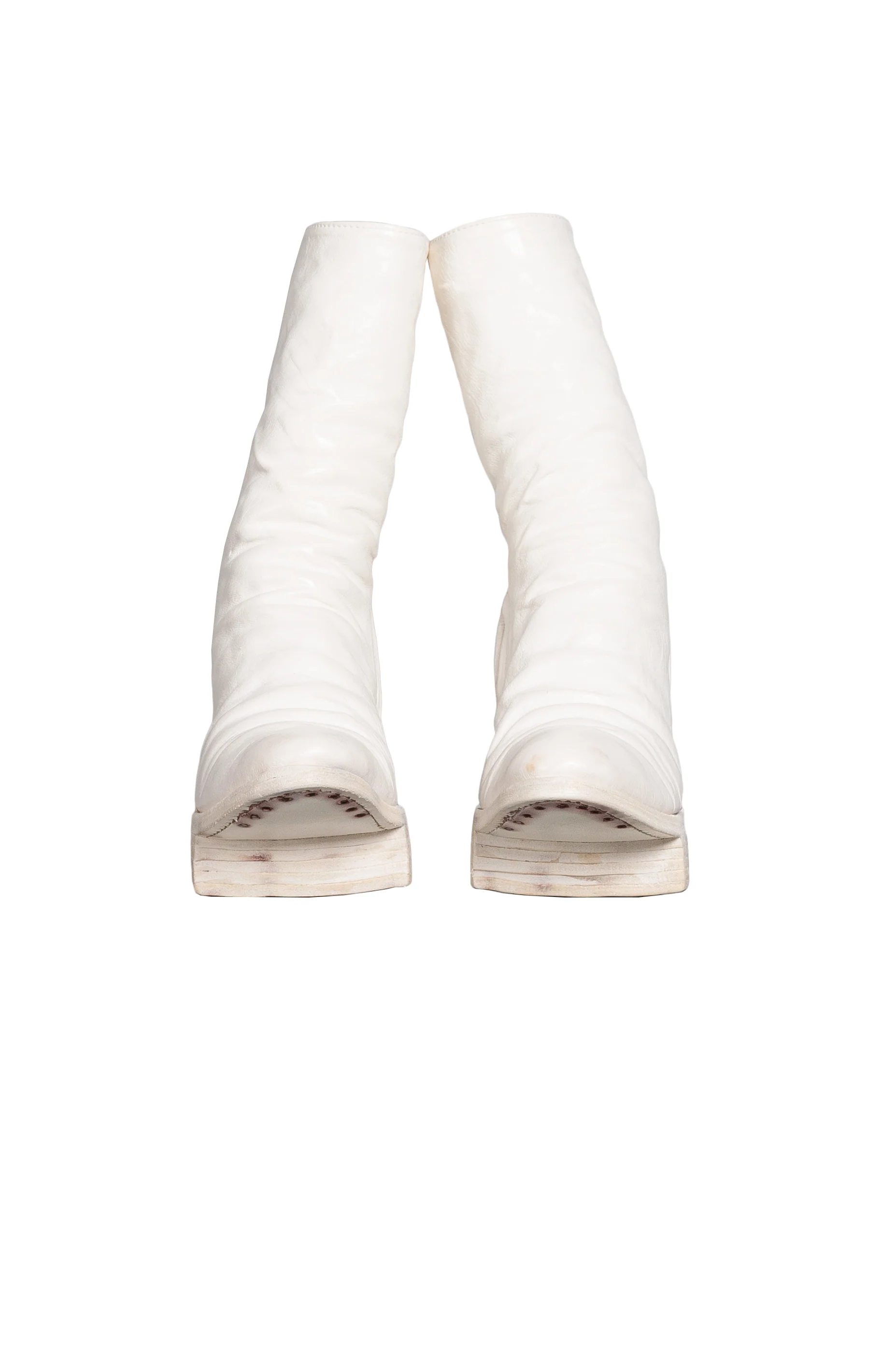Object Dyed No Seam Diagonal Zip Geta Boot - Image 3